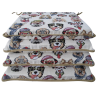 Tapestry Dog Square Seat Pads| Animal Print Tapestry Square Seat Pads
