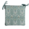 Coussin de siège carré Snakeshead Forest | Coussins de siège carrés William Morris