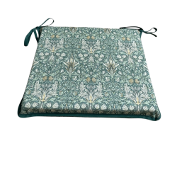 Quadratisches Sitzkissen Snakeshead Forest | William Morris Quadratische Sitzkissen