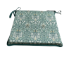 Square Seat Pad Snakeshead Forest |  William Morris Square Seat Pads