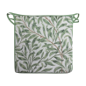 Square Seat Pad Willow Bough Sage Tapestry | William Morris Seat Pads