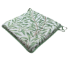Square Seat Pad Willow Bough Sage Tapestry | William Morris Seat Pads