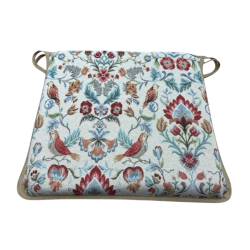 Square Seat Pad William Original Tapestry | Multicoloured Seat Pads