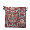 Square Seat Pad William Red Tapestry | Red Tapestry Square Chair Pads