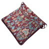 Square Seat Pad William Red Tapestry | Red Tapestry Square Chair Pads
