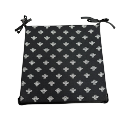 Coussins de siège carrés Small Bee | Coussins de chaise carrés extra épais et antidérapants