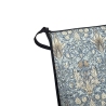 Coussin de siège carré en denim Snakeshead | Coussins de siège carrés William Morris