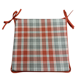 Highland Check Herbst Quadratische Sitzkissen | Geometrische Quadratische Sitzkissen