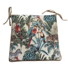 Square Seat Pads Natural Rainforest Tapestry | Square Shape Chair Pads