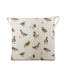 Mallard Duck Square Seat Pads | Modern Animal Print Square Seat Pads