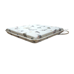 Mallard Duck Square Seat Pads | Modern Animal Print Square Seat Pads