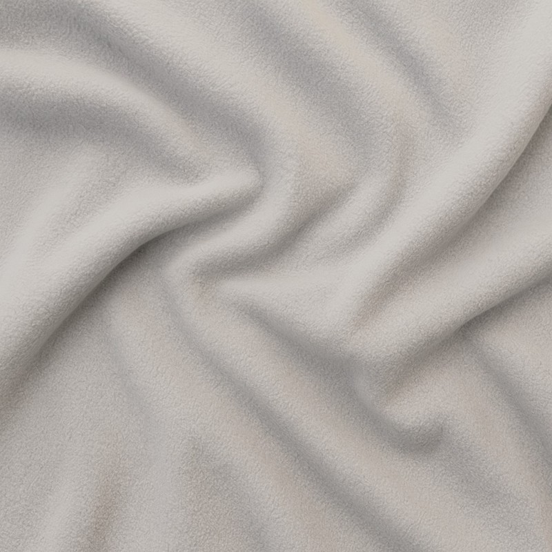 Hellgrauer Fleece-Stoff | Grauer Bastelfleece | Grauer Bastelstoff