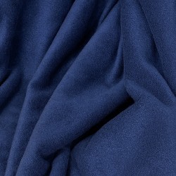 Tissu polaire bleu pétrole | Polaire bleue pour loisirs créatifs | Tissu bleu pour travaux manuels