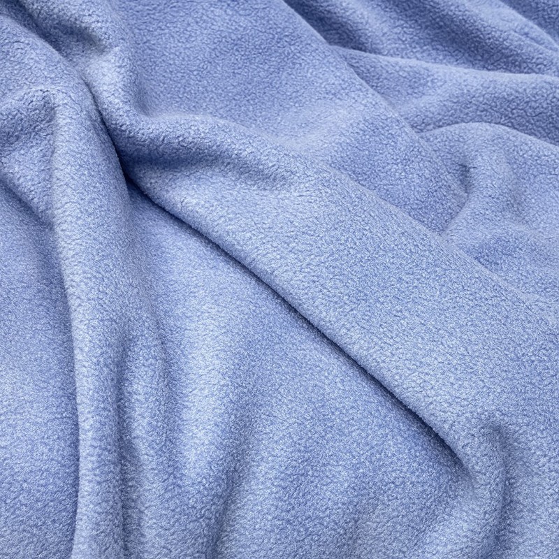 Sky Blue Fleece Fabric | Light Blue Craft Fleece | Blue Crafting Fabric