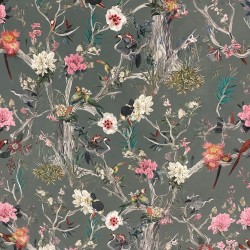 Luxury Velvet Fabric | Oriental Velvet | Floral Velvets