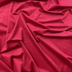 Hot Pink Samtstoff | Luxus Einfarbige Samtstoffe | Leuchtend Pinker Samt |