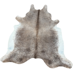 Triple XL Brown/Beige Cowhide | Huge Cowhide Rug | Enormous Cowhide