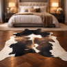 Large Brown & White Cowhide Rug| Brown & White Cowhide | Large Cowhides