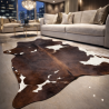 Large Brown & White Cow Hide Rug| Brown & White Cowhide | Large Cowhides