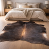 Large Natural Brown Cowhide | Brown Cow Hide Rug| Brown Hair on Hide |
