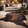 Large Natural Brown Cowhide | Brown Cow Hide Rug| Brown Hair on Hide |