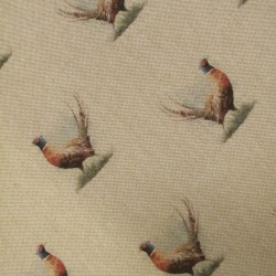 Small Pheasant ReversibleTapered Seat Pads | Set of 4, 6, 8 Chair Pads