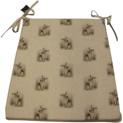 Coussin de chaise réversible conique Petits Lapins | Lot de 2, 4, 6 ou 8 coussins de chaise