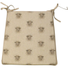 Small Sheep ReversibleTapered Seat Pad | Set of 2, 4, 6 or 8 Chair Pads