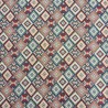 Azteken-Wandteppichstoff |Geometrisch bedruckter Stoff |Mehrfarbiger Stoff