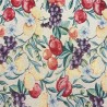 Natürlicher Frucht-Tapisseriestoff | Fruchtbedruckter Stoff | Frucht-Bastelstoff