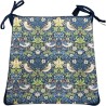 Coussin de siège conique Strawberry Thief Navy | Coussins de siège imprimés William Morris