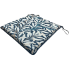 Coussin d'assise conique en tapisserie d'ébène à motif de branches de saule | Coussins d'assise à motifs |