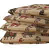 Llama Tapestry Tapered Seat Pad | Quirky Animal Tapestry Seat Pads |