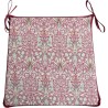 Tapered Seat Pad Snakeshead Crimson| William Morris Printed Seat Pads