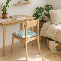 Tapered Seat Pad Willow Bough Tapestry Seaspray | Grüne Sitzpolster