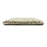 Tapered Sitzpolster Grüne Blätter | Grün gemusterte Tapered Sitzpolster |