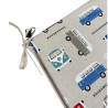 Coussins de siège coniques classiques pour camping-car | Coussins de siège coniques avec attaches pour camping-car
