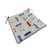 Coussins de siège coniques classiques pour camping-car | Coussins de siège coniques avec attaches pour camping-car