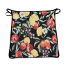 Coussins de siège coniques à motif de fruits noirs | Coussin de siège conique à motif de fruits
