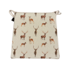 Stags & Deer Tapered Seat Pads | Non-slip Animal Print Tapered Seat Pads
