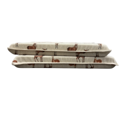 Coussins de siège coniques à motifs cerfs et cervidés | Coussins de siège coniques antidérapants à imprimé animal