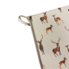 Stags & Deer Sitzpolster mit konischer Form | Rutschfeste Sitzpolster mit Tiermuster und konischer Form