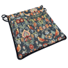 Coussins d'assise coniques en tapisserie William Denim | Coussins d'assise coniques en tapisserie