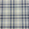 Highland Check Denim Fabric | Blue Tartan Checked Fabric | Blue Checks