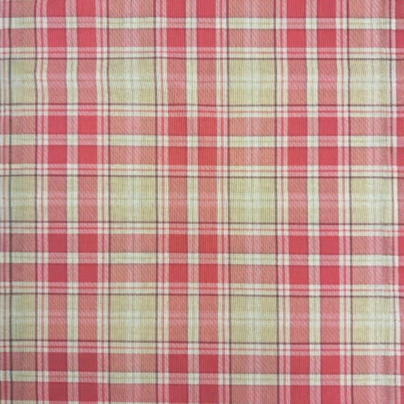 Tissu à carreaux Highland rouges | Tissu à carreaux tartan rouges | Tissu à carreaux rouges