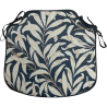 Spindle Seat Pad Willow Bough Ebony Tapestry | William Morris Seat Pads