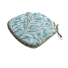 Spindelsitzkissen Willow Bough Seaspray Tapisserie | Blau Grünes Stuhlkissen