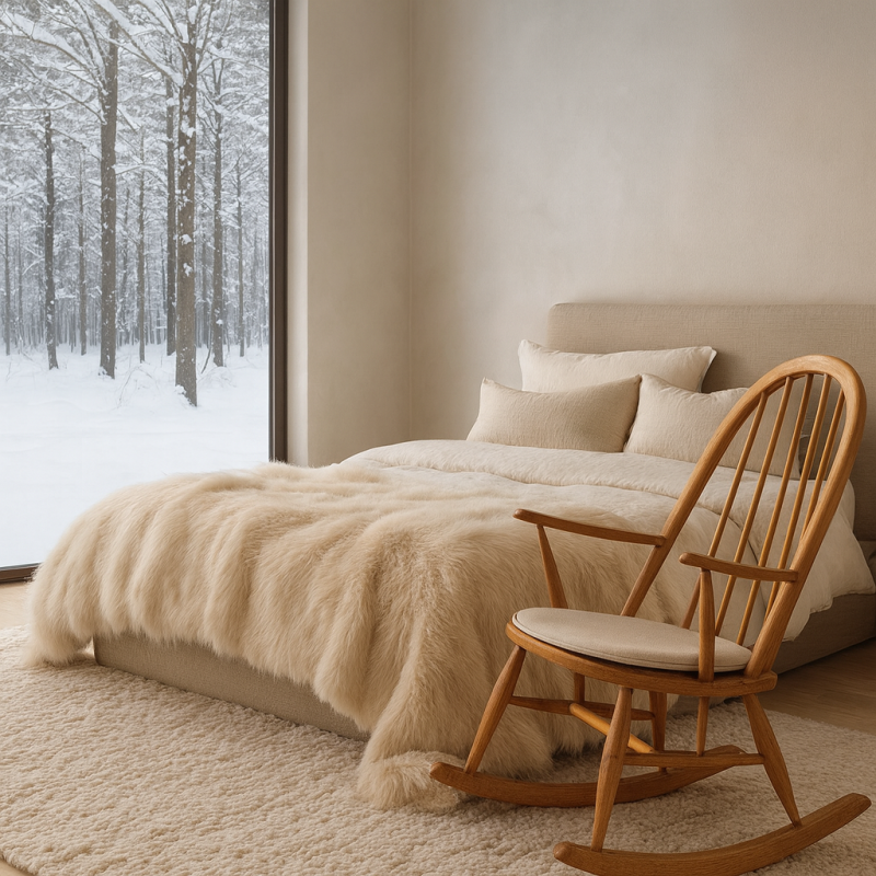 Plain Linen Spindle Seat Pads| Neutral Seat Pad | Plain Spindle Seat Pad