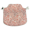 Spindle Seat Pads Willow Bough Rust | Red Patterned Spindle Seat Pads