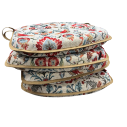 William Original Tapestry Spindle Seat Pad | Patterned Spindle Chair Pad